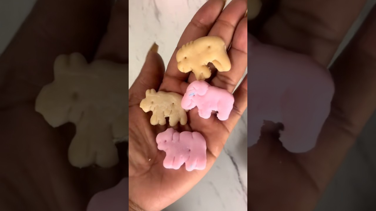 Make a animal cookie silicone mold with me! 