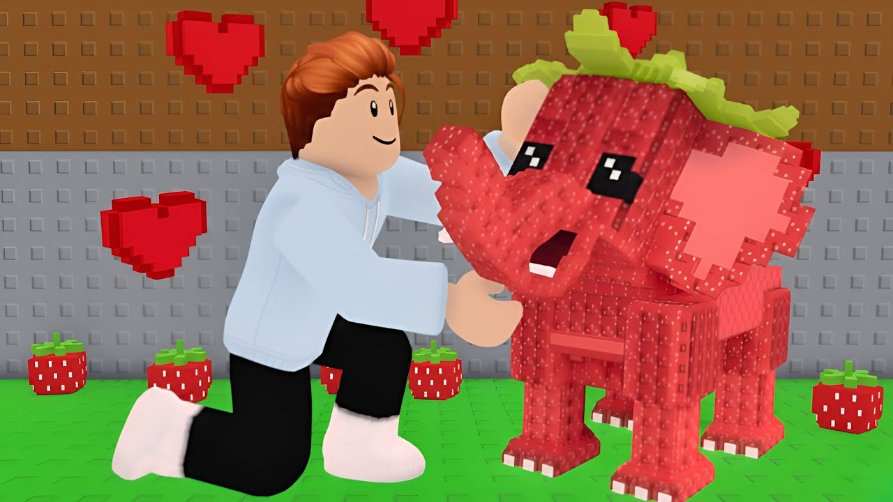 Jag Adopterade En Bebis Strawberry Elephant I Steal A Brainrot!