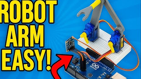 Build a 2-Axis Robot Arm with Gyroscope + Arduino | Easy AI-Powered Project (MJR Ai)