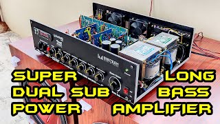 5.2 Analog Power Amplifier for home use / long bass / hard bass / soft bass / dual subwoofer amp screenshot 4