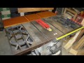 Making an Outfeed Back Table for a Table Saw Making an Outfeed Back Table for a Table Saw