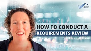 Famous How to Conduct a Requirements Review Profile