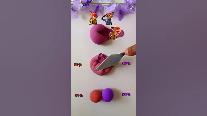 Zootopia 2 Color Mixing!🎨 (Part 7) #shorts #colors #colormixing #satisfying #clay #zootopia2