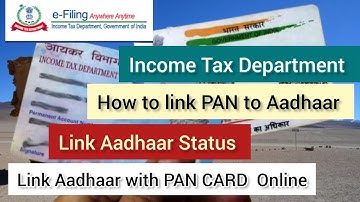 How to link PAN CARD to Aadhaar Online  | Link Aadhaar Status | Big update | Nagamese |