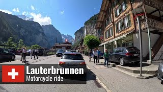 🇨🇭 Switzerland: Lauterbrunnen Motorcycle Ride