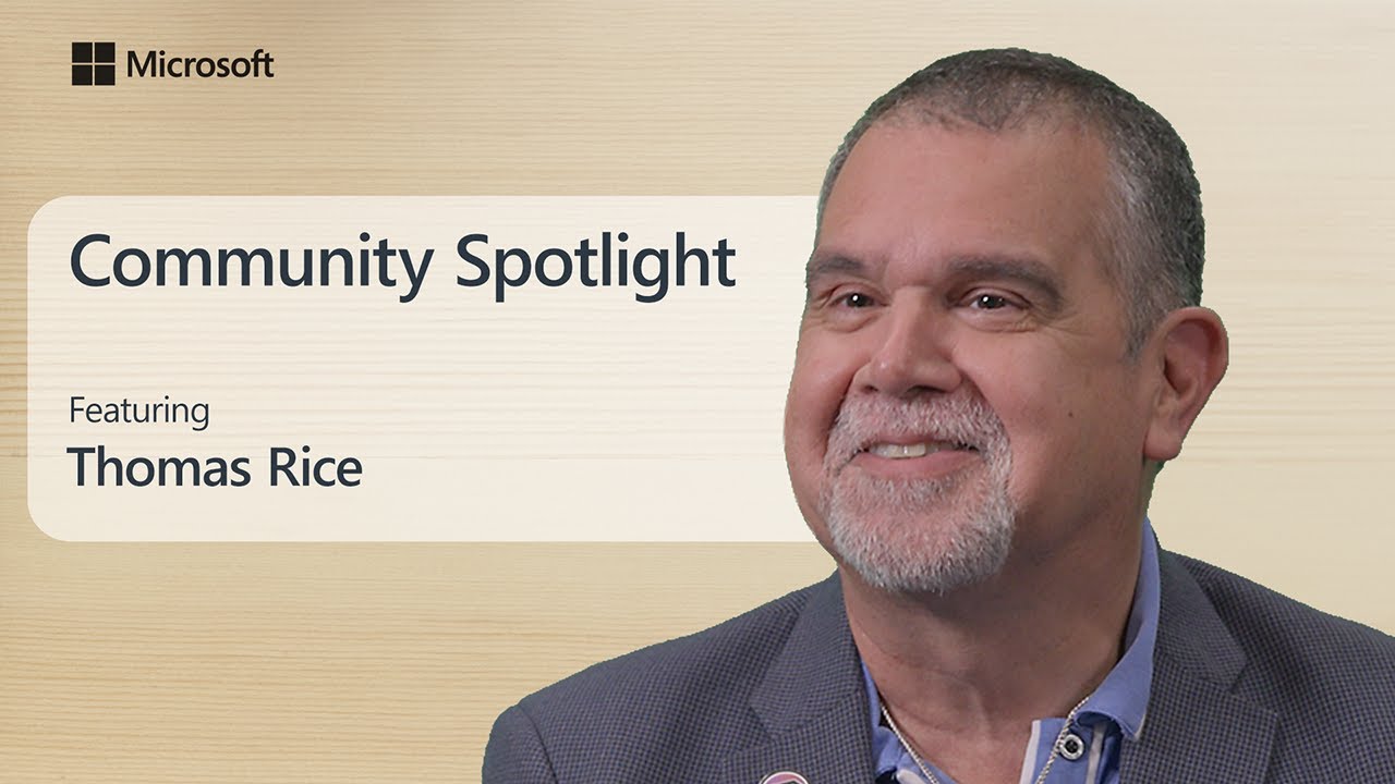 Tom Rice Tva From builder to Power Platform Super User | Thomas Rice | Community ...