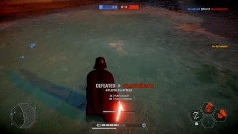 Vader Wins 3 v 1 STAR WARS™ Battlefront™ II