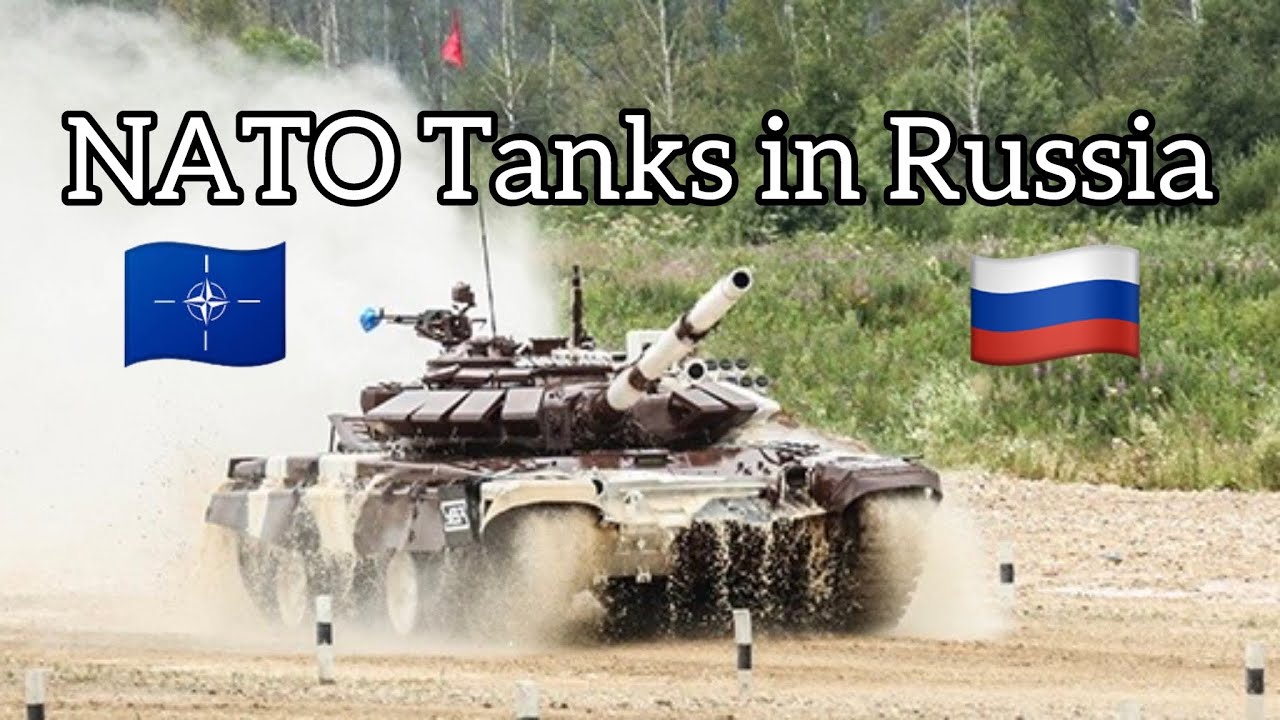 NATO Tanks NOW in RUSSIA !! - AMERICANS on the Scene outside MOSCOW!
