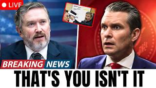 BREAKING: Massie CONFRONTS Hegseth with Maxwell Secret Recording — Hegseth STUNNED in Hearing