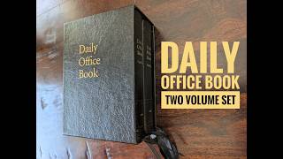 Daily Office Book in a Two Volume Set from the 1979 Book of Common Prayer of the Episcopal Church
