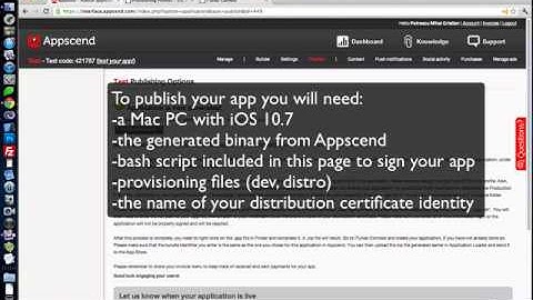 Building a Event app with Appscend - part two
