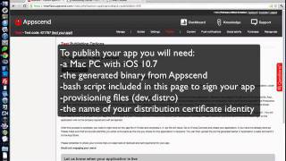 Building a Event app with Appscend - part two