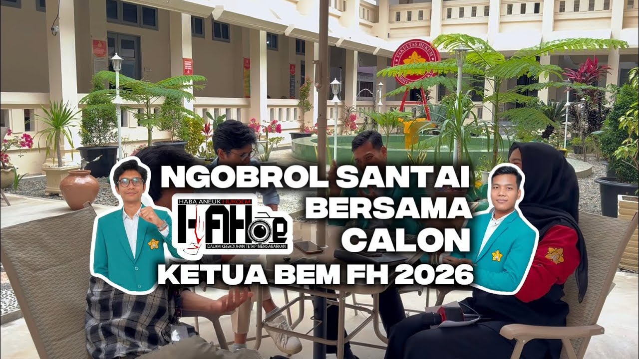 NGOBROL SANTAI REDAKSI HAHOE BARENG CALON KETUA BEM FH USK 2026