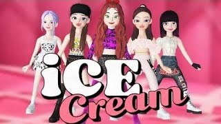 Blackpink Ice cream dance challenge 🎵 in zepeto #subscribe #zepeto #blackpink #bornpink #IceCream#