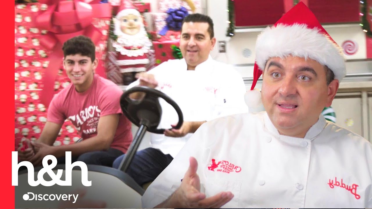 Buddy y Buddy Jr. planean hacer un carro de juguete comestible Buddy