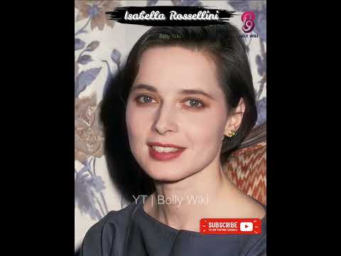 Vídeo: Qual a idade de Isabella Rossellini?