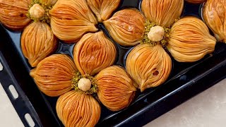 BU BAYRAMIN FAVORİ TATLISI BU OLACAK😍 Yapımı kolay çıtır çıtır bir baklava tarifi