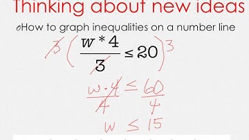 Thomas Tutors Lesson 12: Solving & Graphing Two-Step Inequalities