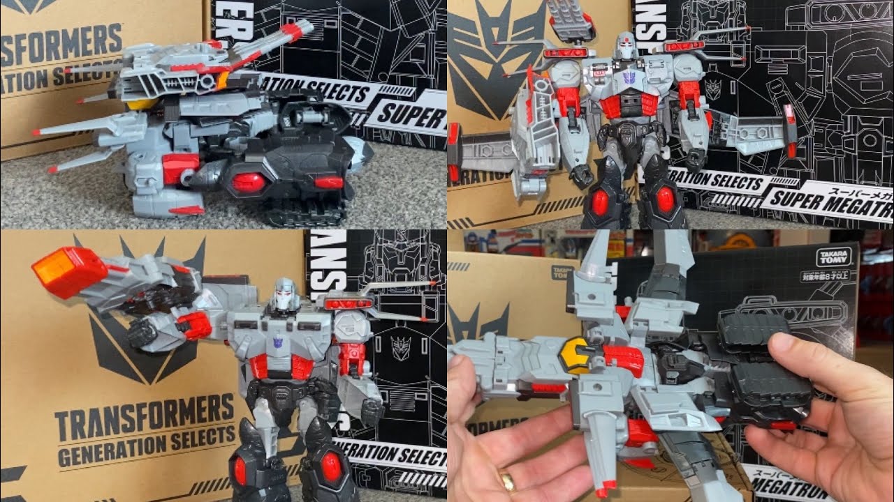 Transformers generations selects super megatron review