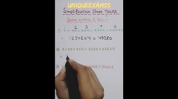Simplification short tricks 🔥|| solve within 2 sec 🔥#shorts #short #viral #trending