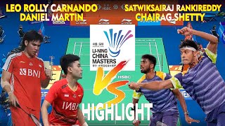 Highlight Leo Rolly Carnando/Daniel Marthin vs Satwiksairaj/Chirag Shetty