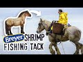 Making breyer belgium shrimp fishing tack 