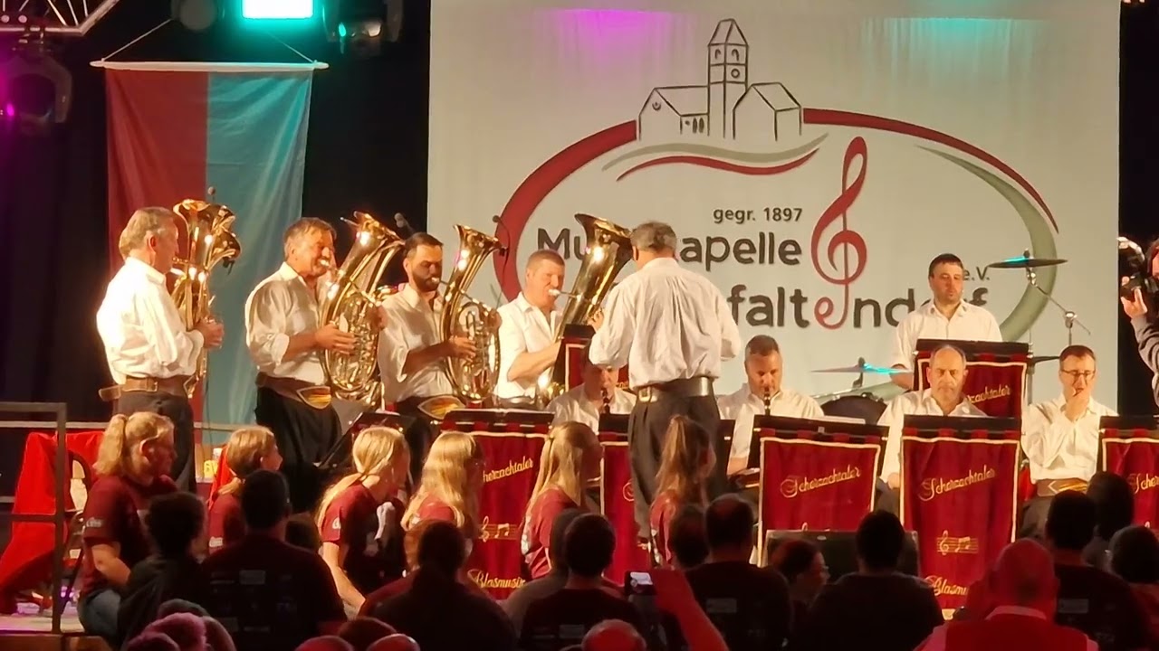 Wo Aach und Donau fließen ,   Scherzachtaler Blasmusik