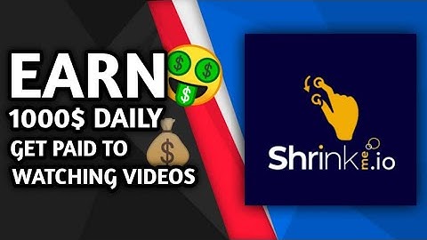 Shrinkme.io- review | how to use |  earn🤑  $630 to $800 watching videos