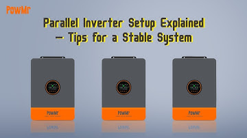 How to Parallel Inverters Correctly – Step-by-Step Tips