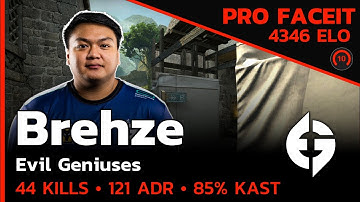 CSGO POV Evil Geniuses Brehze (44/20) (ancient) @ FACEIT 5V5 RANKED LVL 10 / May 29, 2023