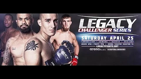Legacy Challenger Series 1: Angel Zamora vs Jacob ...