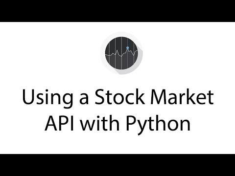 Using a Stock Market API with Python