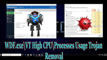WDF.exe\VT High Cpu Usage Trojan Fix Updated!!