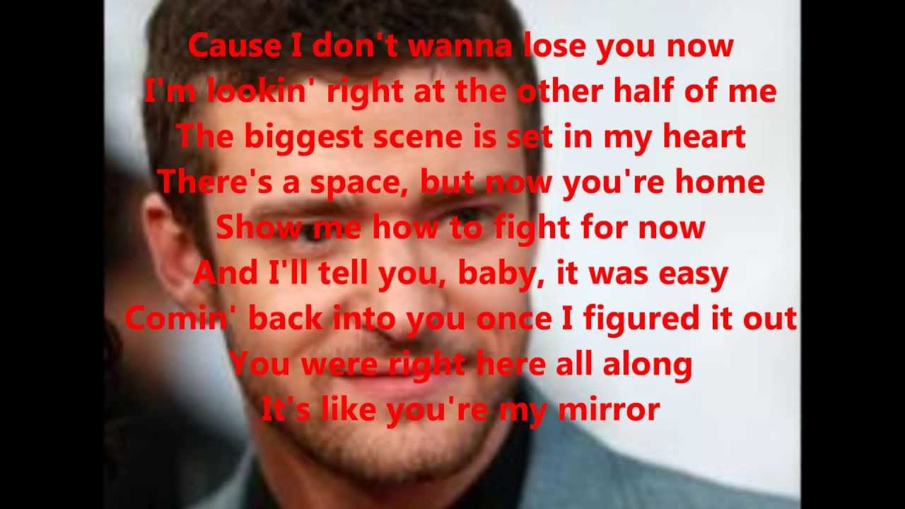 Justin Timberlake Mirrors Lyrics YouTube Justin Timberlake Mirrors Lyrics YouTube