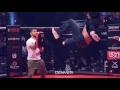 Insane aerial kicks  tiger shroff at super fight league