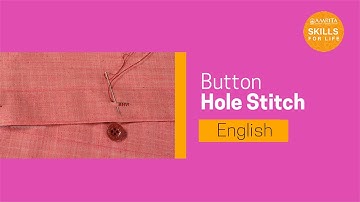 1.6.13 Button Hole Stitch (English)