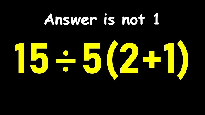 Most People Get This Simple Math Question Wrong!