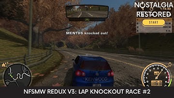 NFSMW Redux V3: Rosewood College (Lap Knockout Race #2)