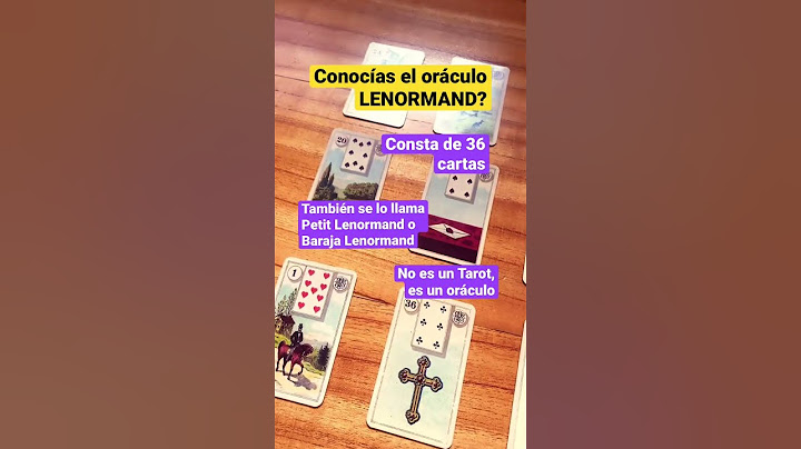 🔥 Lo conocías? #Lenormand #Oráculo