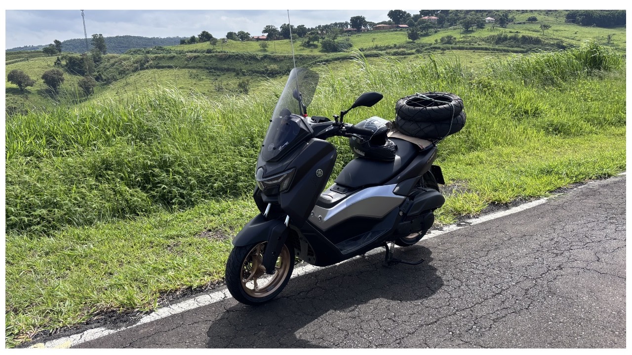 Tivemos que substituir os pneus da Nmax 2025 com apenas 5000 km.