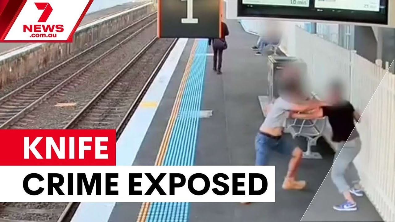 Knife crime crackdown on Sydney trains | 7NEWS