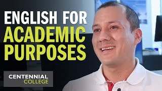 English for Academic Purposes Program at Centennial College