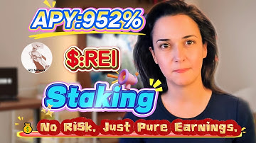 💰 (No-Brainer) Made $500 in 24 Hours! Even Beginners Can Stake REI for 900%+ Annual Returns! 🔥
