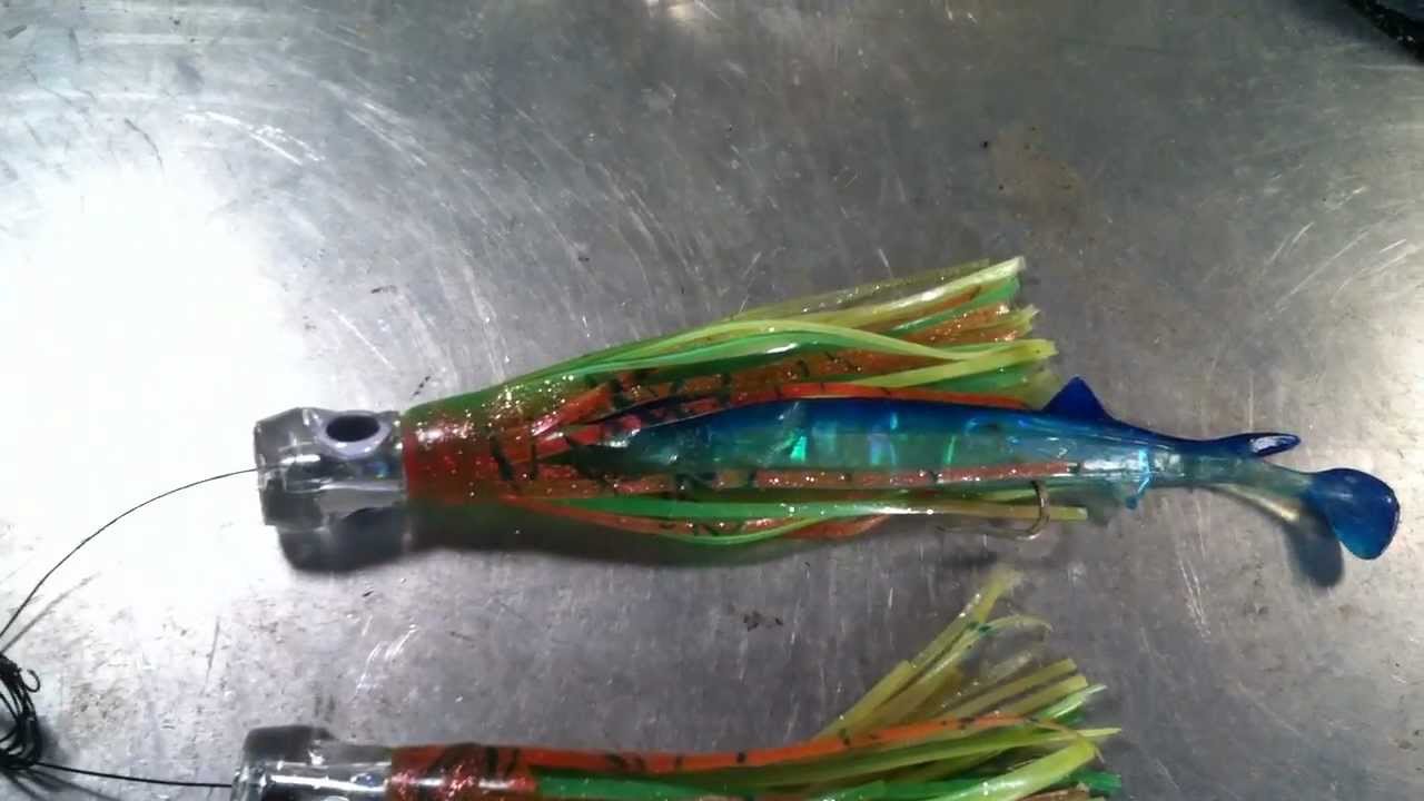 Williamson Lure Chugger & Ballyhoo Combo Rigged  Howto