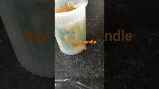 Pillar Candle with a twist#candlemakingtutorial #soywax #smallbusiness #bts #creativity #moulds#art