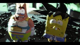 Spongebob and Patrick meet Cell (DBZ Animation)
