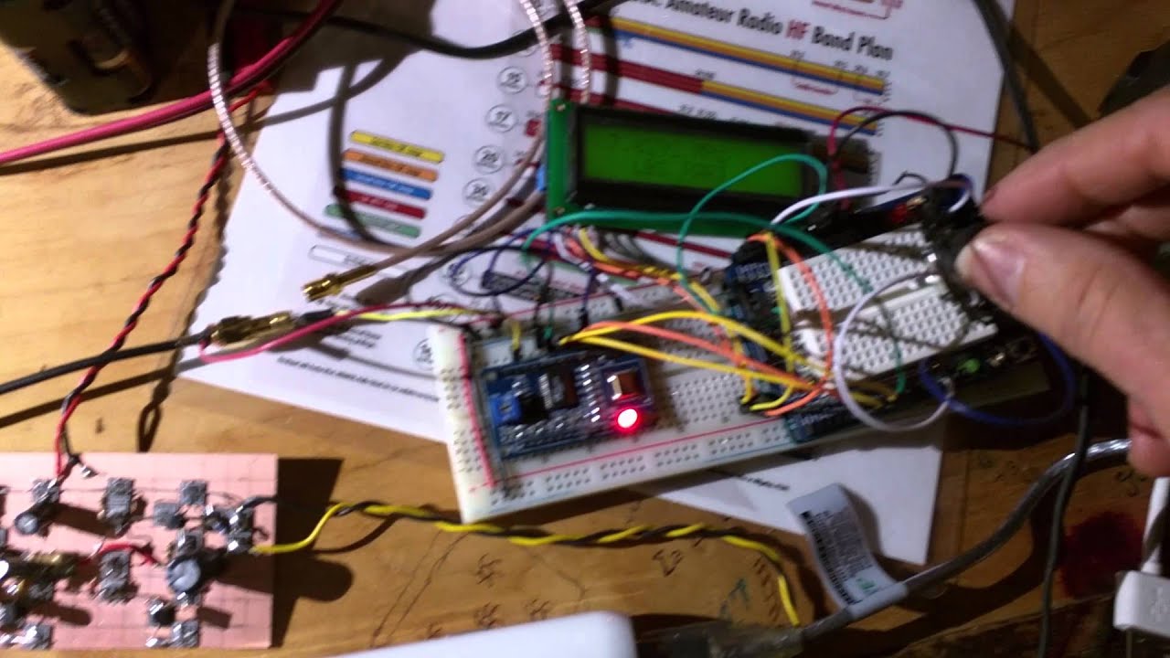 Double balanced mixer test.