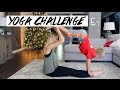 Yoga Challenge W My Brother