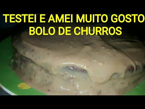 TESTEI BOLO DE MASSA PRONTA DE CHURROS, BOLO DE CHURROS, DR OETKER