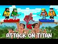 BEDWARS 2vs2 - GIGANTI ATTACK on TITAN su MINECRAFT - @Marcy @Nico. vs @TheMarkk @Baddi
